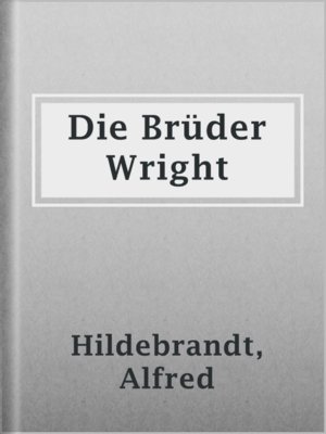 cover image of Die Brüder Wright